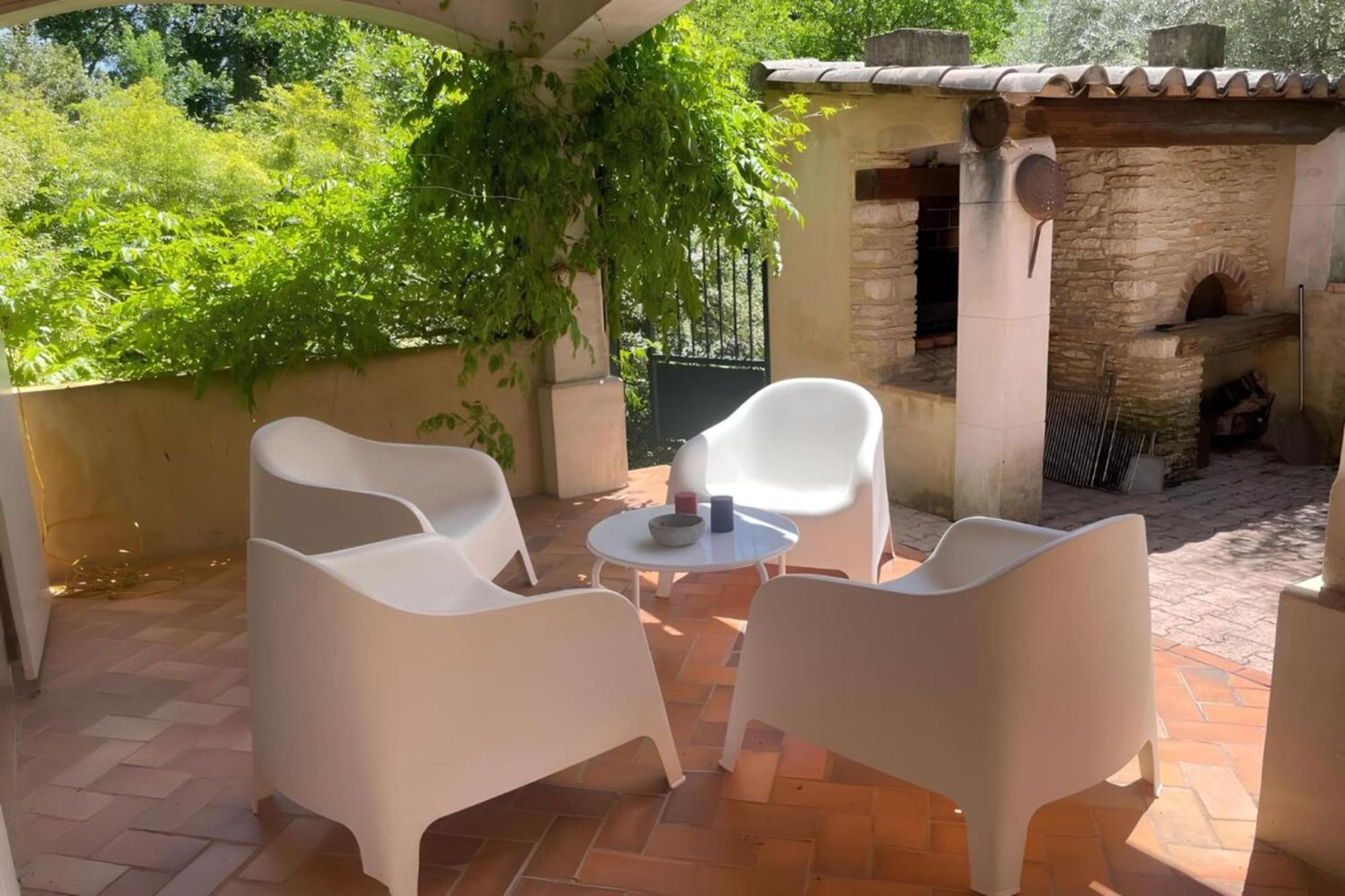 Les Oliviers - Villa 10 People - 5 Min Ardeche Saint-Julien-de-Peyrolas Eksteriør bilde